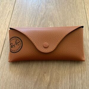 Ray-Ban | Tan Leather Eyewear Case